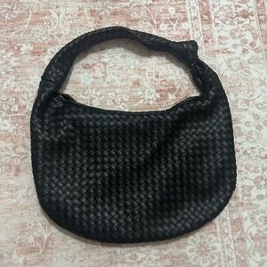 Anthropologie Brigette Meli Bianca Bag Black Medium